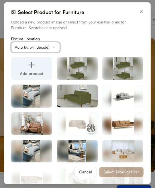 image of too many products